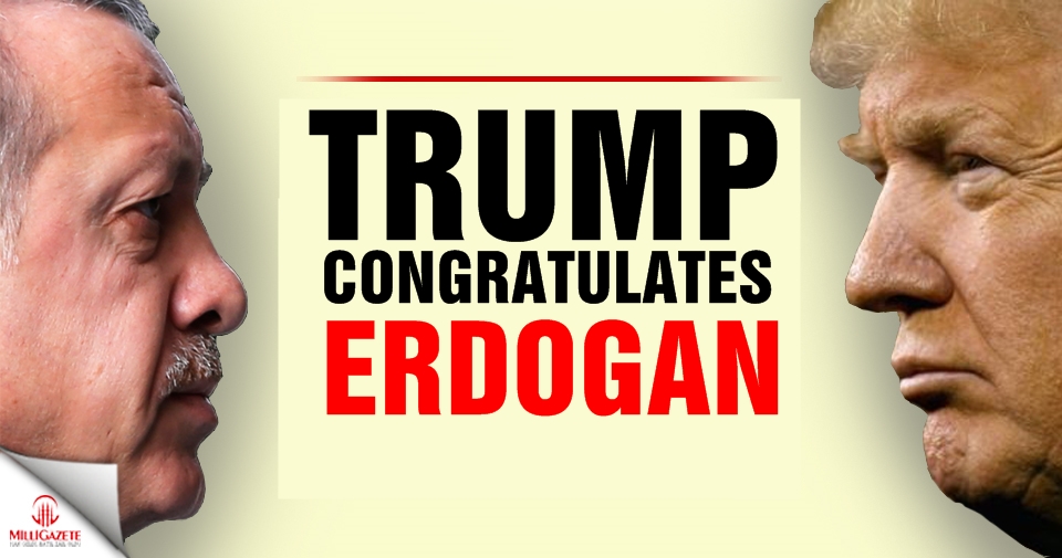 Trump congratulates Erdogan on referendum win
