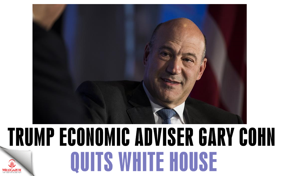 Trump economic adviser Gary Cohn quits White House