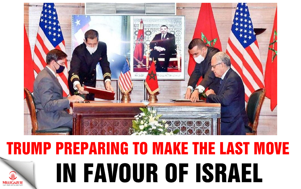 Trump preparing to make the last move in favour of Israel