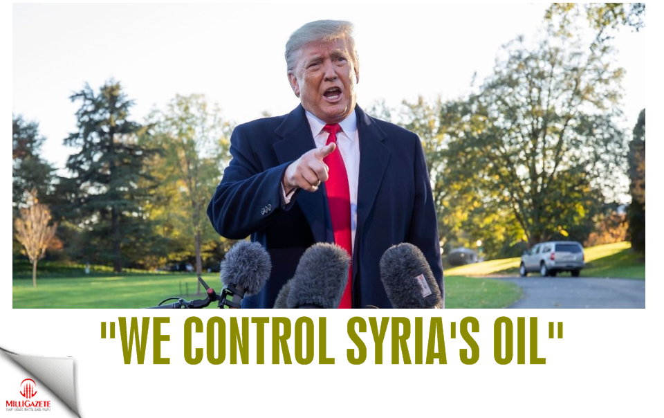 Trump: We control Syria's oil