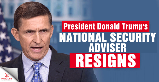 Trump's national security advisor resings