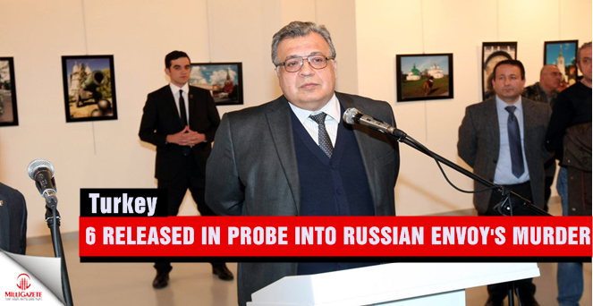 Turkey: 6 released in probe into Russian envoy’s murder