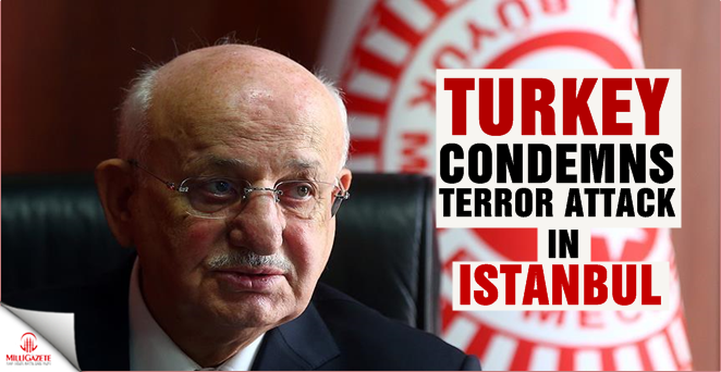Turkey  condemns terror attack in Istanbul