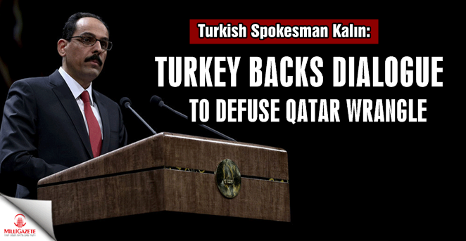 Turkey backs dialogue to defuse Qatar wrangle