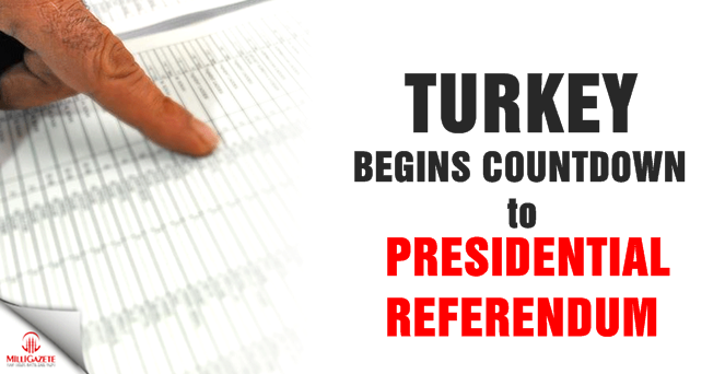 Turkey begins countdown to presidential referendum