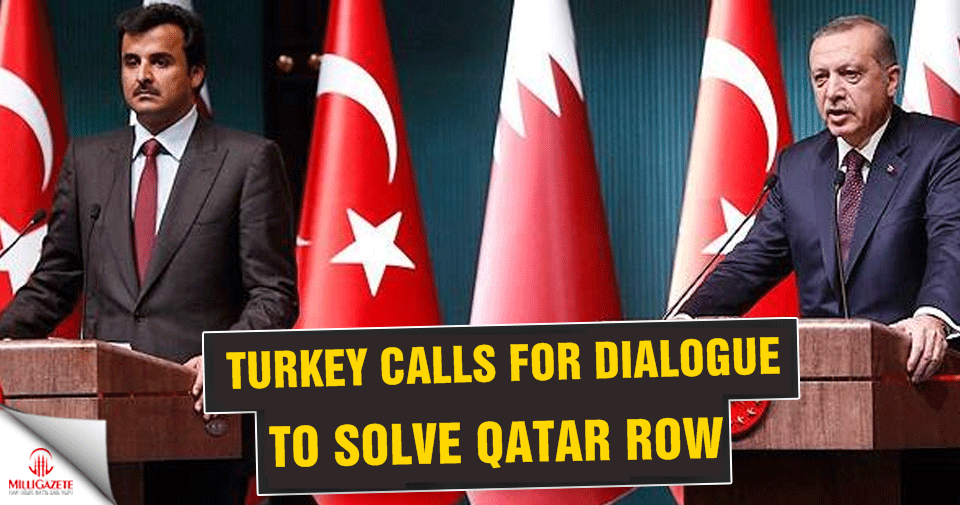 Turkey calls for dialogue to solve Qatar row