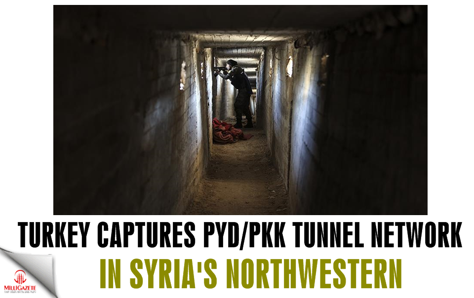 Turkey captures PYD/PKK tunnel network in NW Syria