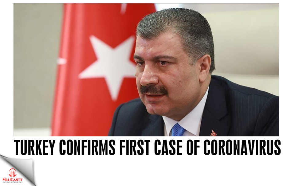 Turkey confirms first case of coronavirus