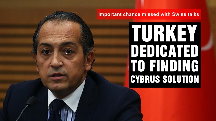 Turkey dedicated to finding Cyprus solution