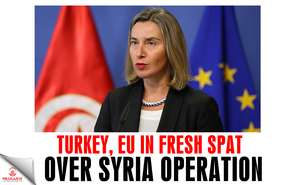 Turkey, EU in fresh spat over Syria operation