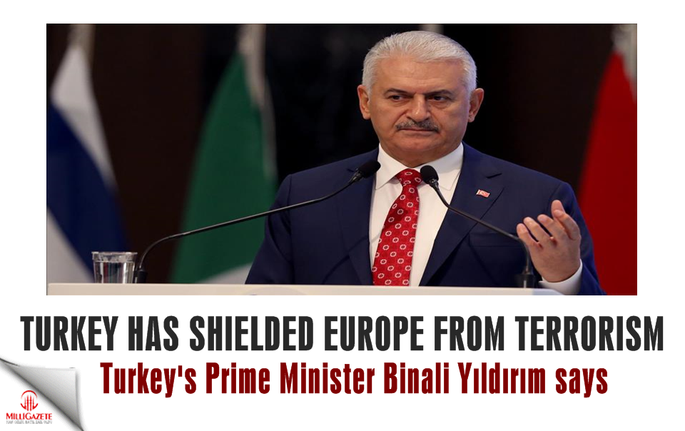 Turkey has shielded Europe from terrorism: PM