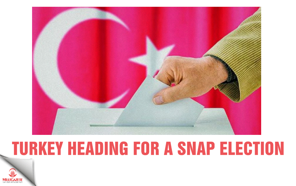 Turkey heading for a snap election