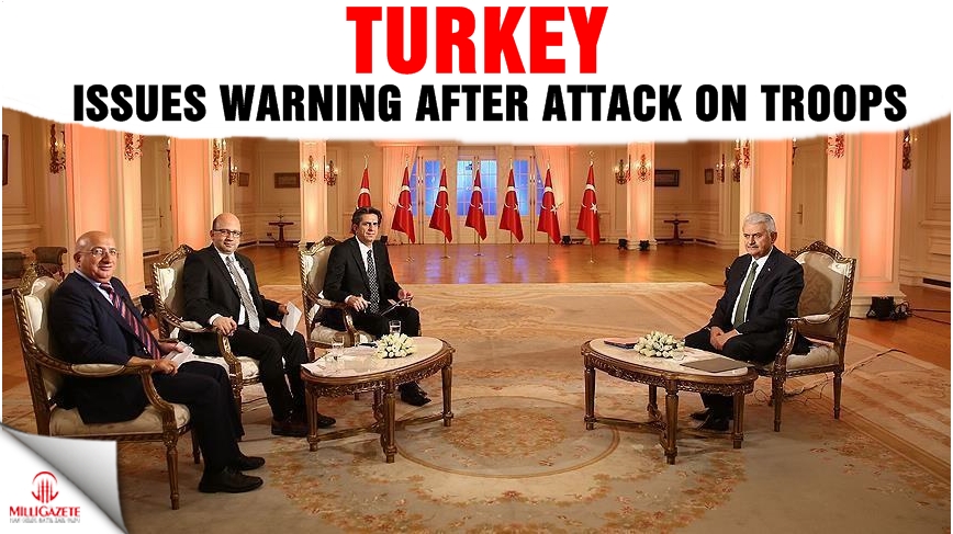 Turkey issues warning after attack on troops