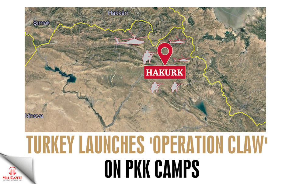 Turkey launches Operation Claw on PKK camps