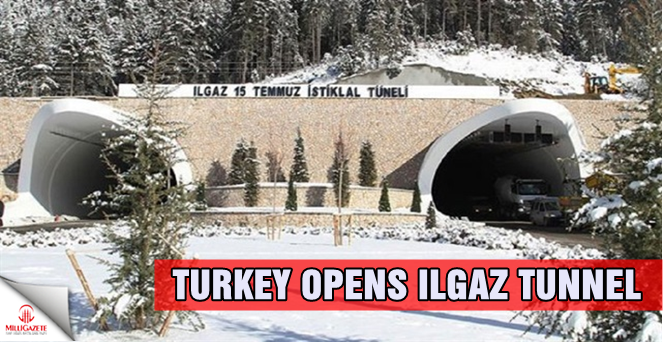 Turkey opens Ilgaz Tunnel