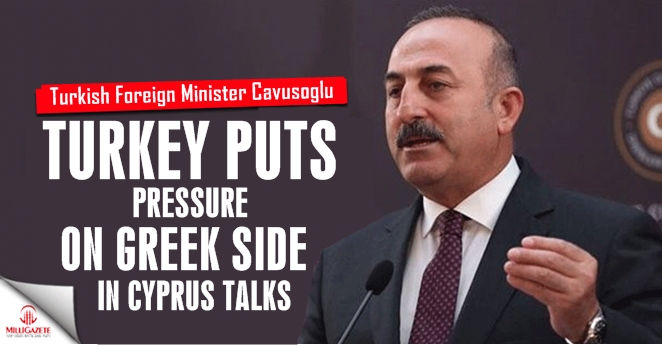 Turkey puts pressure on Greek side in Cyprus talks