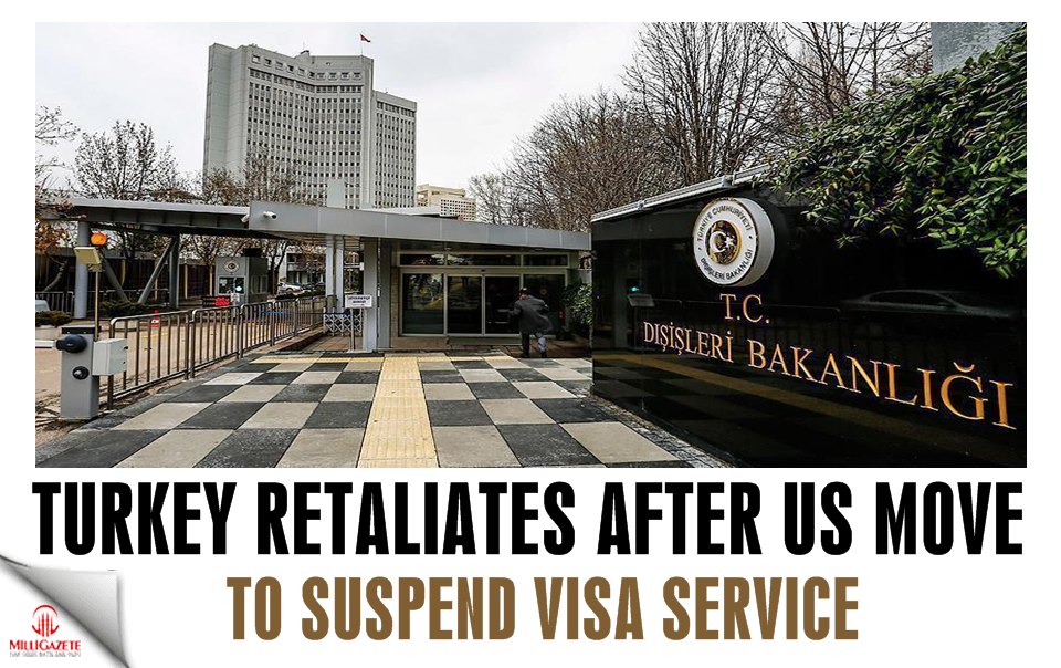 Turkey retaliates after US move to suspend visa service