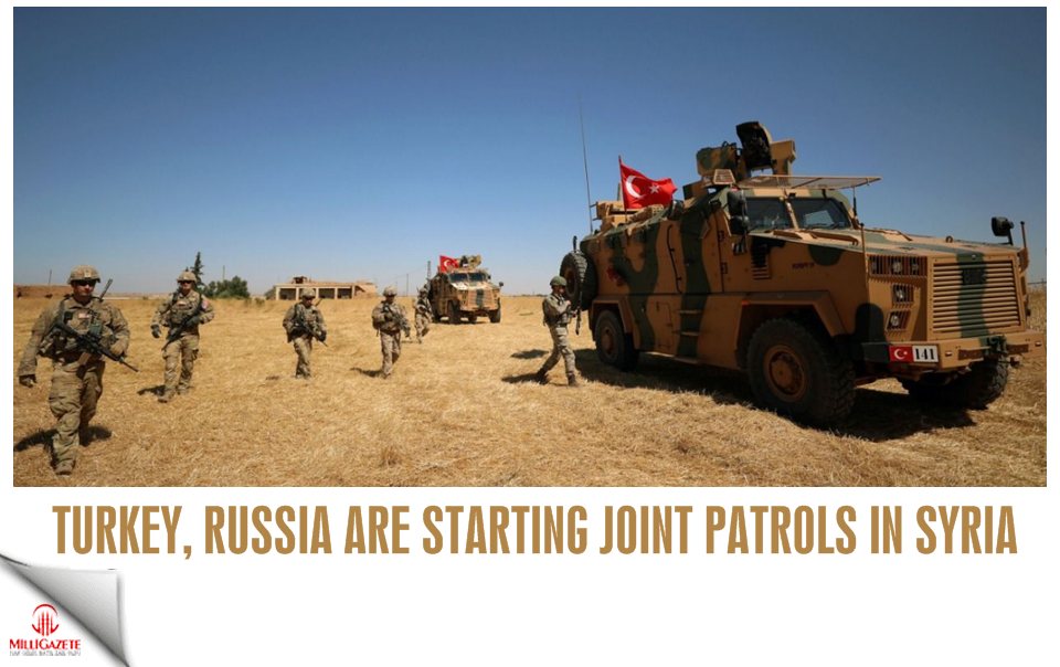 Turkey, Russia are starting joint patrols in Syria