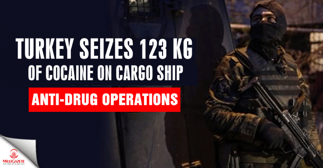 Turkey seizes 123 kg of cocaine on cargo ship