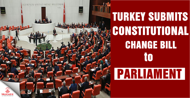 Turkey submits constitutional change bill to parliament