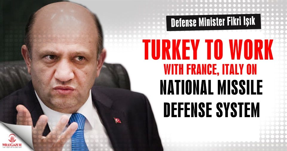 Turkey to work with France, Italy on national missile defense system