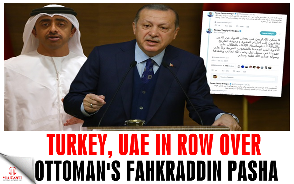 Turkey, UAE in row over Ottoman pasha