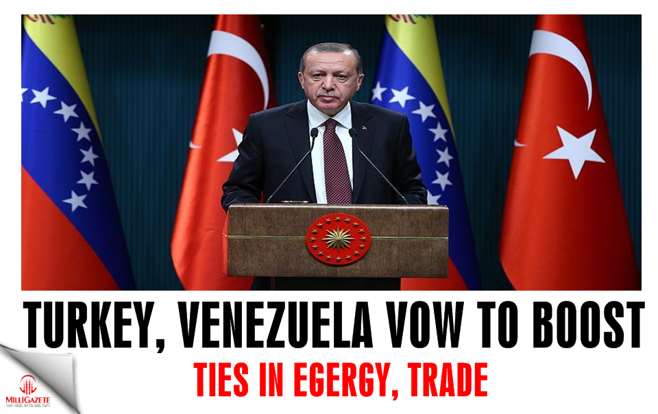 Turkey, Venezuela vow to boost ties in energy, trade
