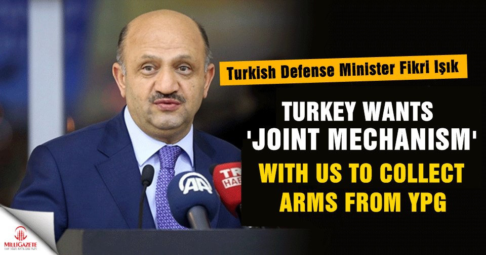 Turkey wants ‘joint mechanism’ with US to collect arms from YPG