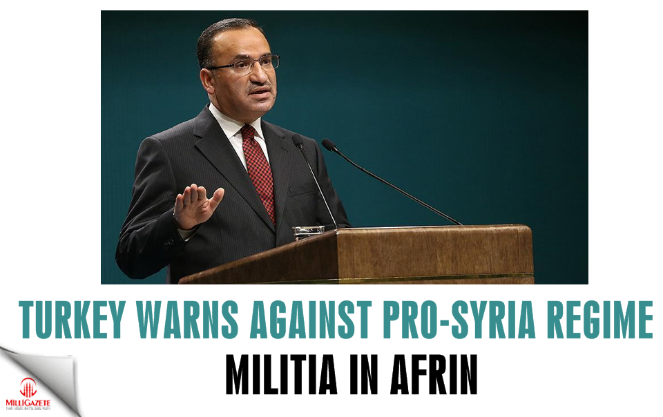 Turkey warns against pro-Syria regime militia in Afrin