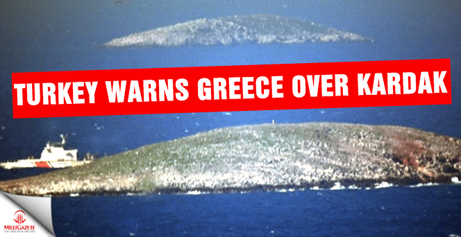 Turkey warns Greece over Kardak