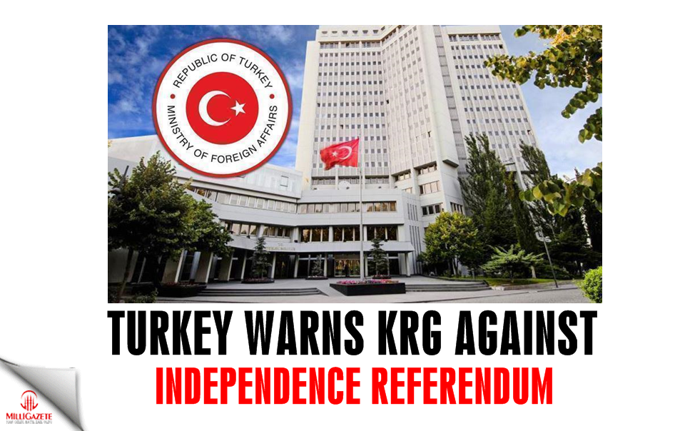 Turkey warns KRG against independence referendum