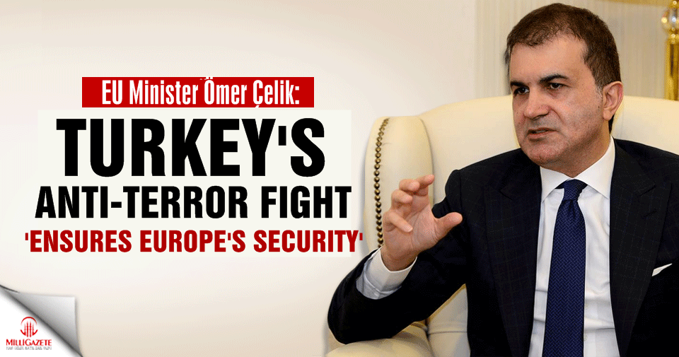 Turkey's anti-terror fight 'ensures Europe's security'
