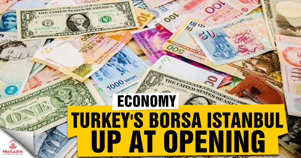 Turkey's Borsa Istanbul up at opening