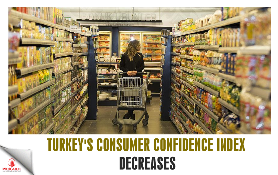 Turkey's consumer confidence index decreases
