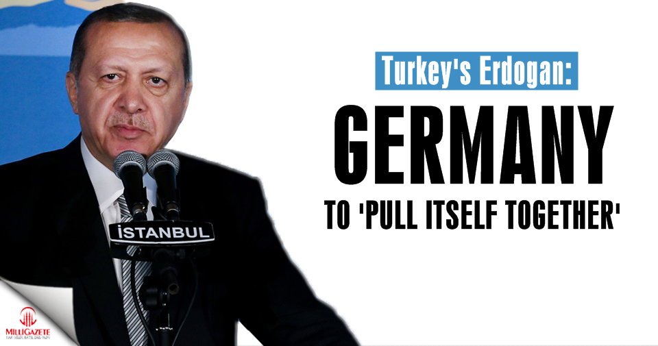 Turkey's Erdoğan tells Germany to 'pull itself together'