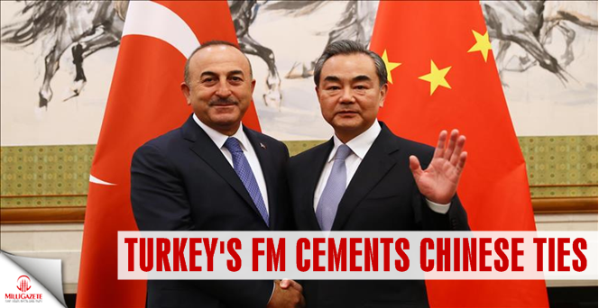Turkey's foreign minister cements Chinese ties