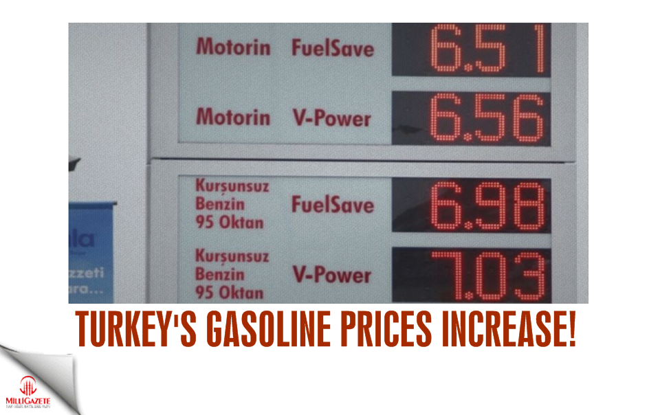 Turkey's gasoline prices increase