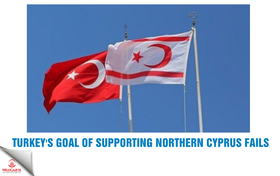 Turkey's goal of supporting Northern Cyprus fails