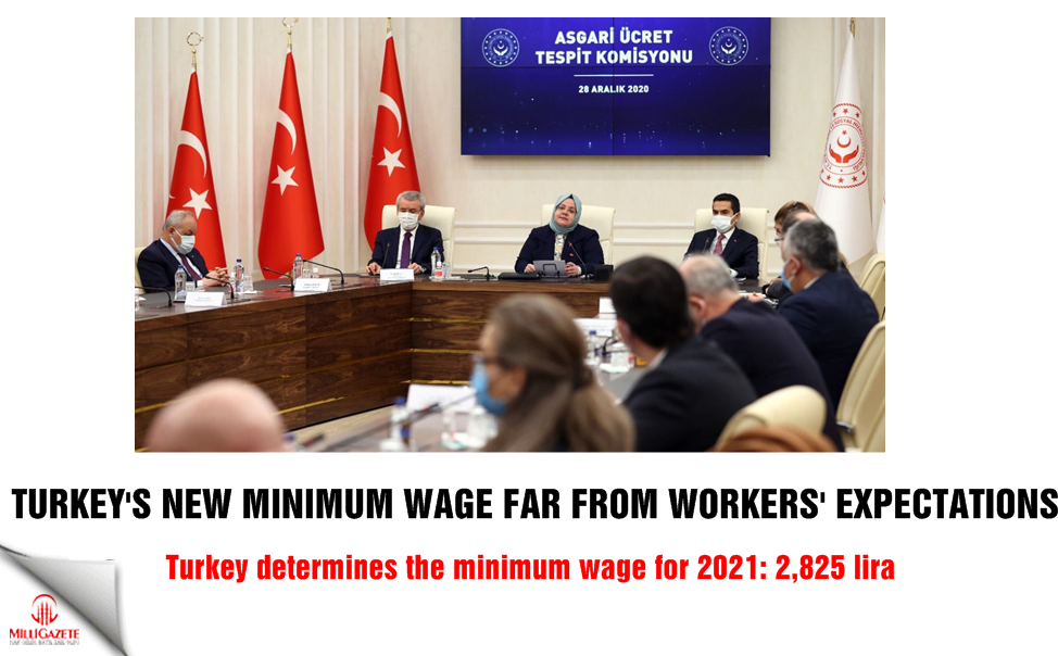 Turkey's new minimum wage far from workers' expectations