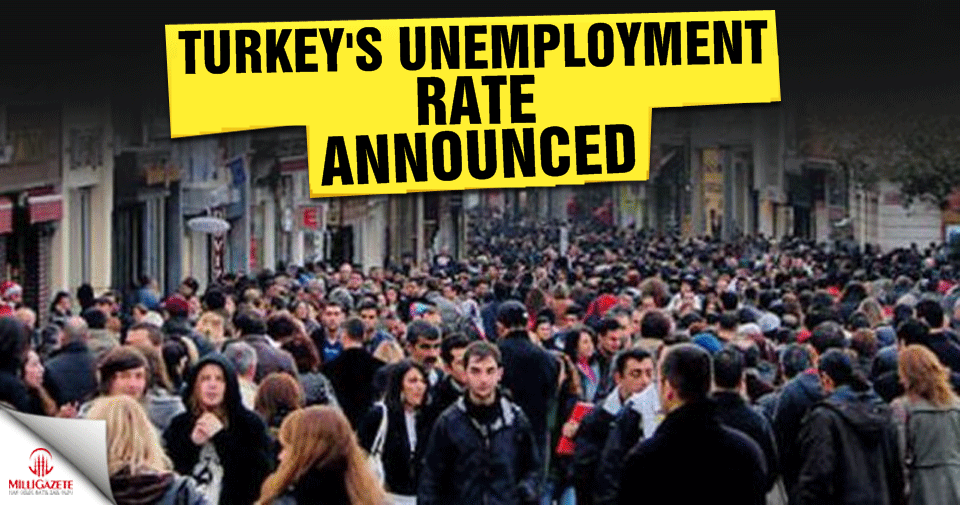 Turkey's unemployment rate announced