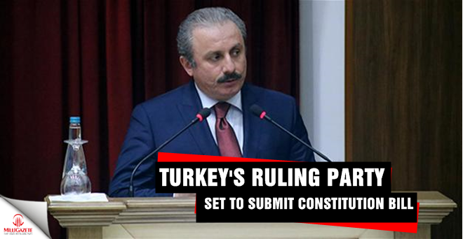 Turkey’s ruling party set to submit constitution bill