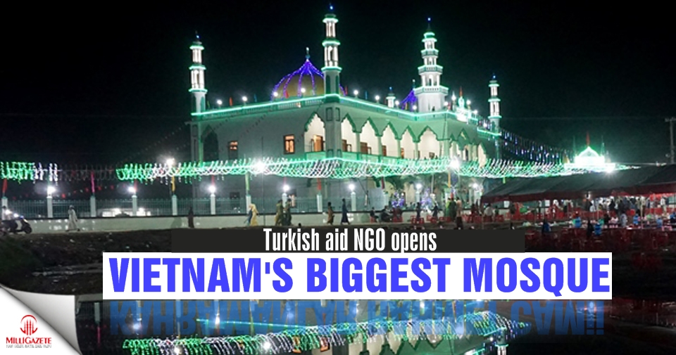 Turkish aid NGO opens Vietnam's biggest mosque