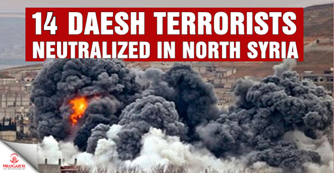 Turkish Army, 14 Daesh terrorists neutralized in Syria