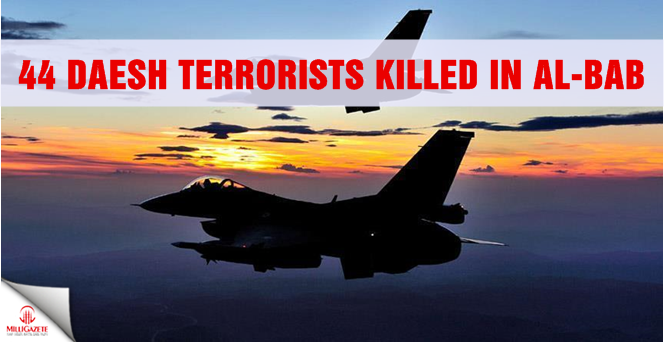 Turkish army: 44 Daesh terrorists killed in Al-Bab