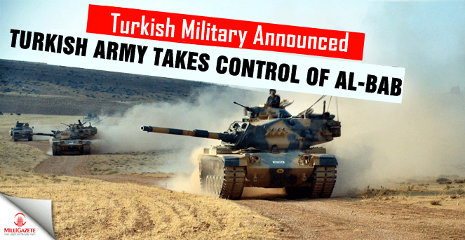 Turkish Army takes control of Al-Bab