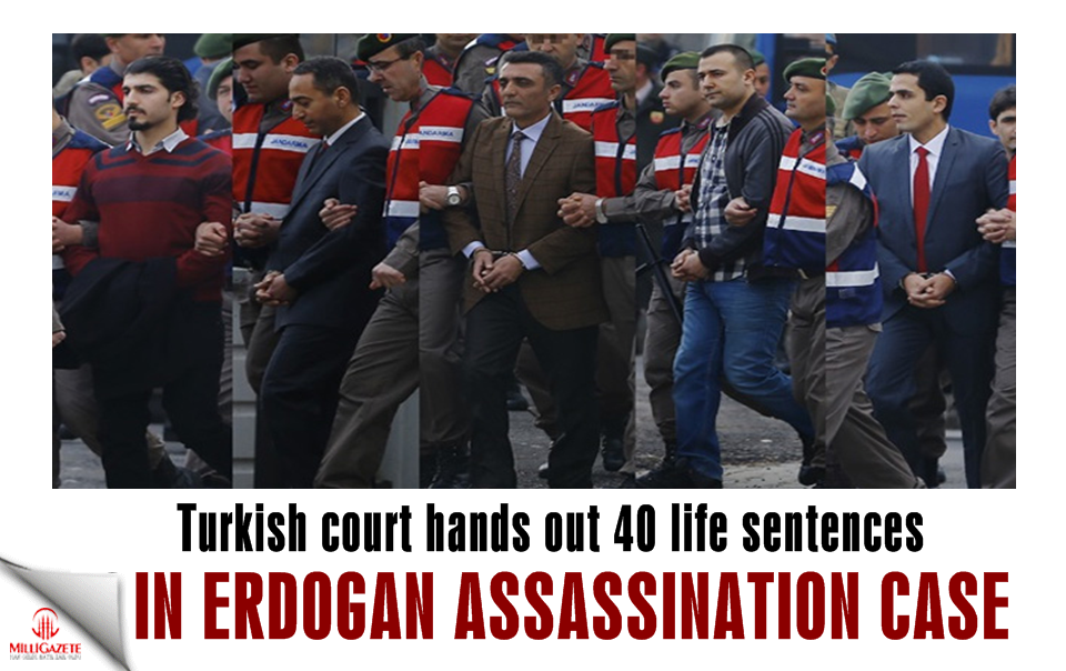 Turkish court hands out 40 life sentences in Erdoğan assassination coup attempt case