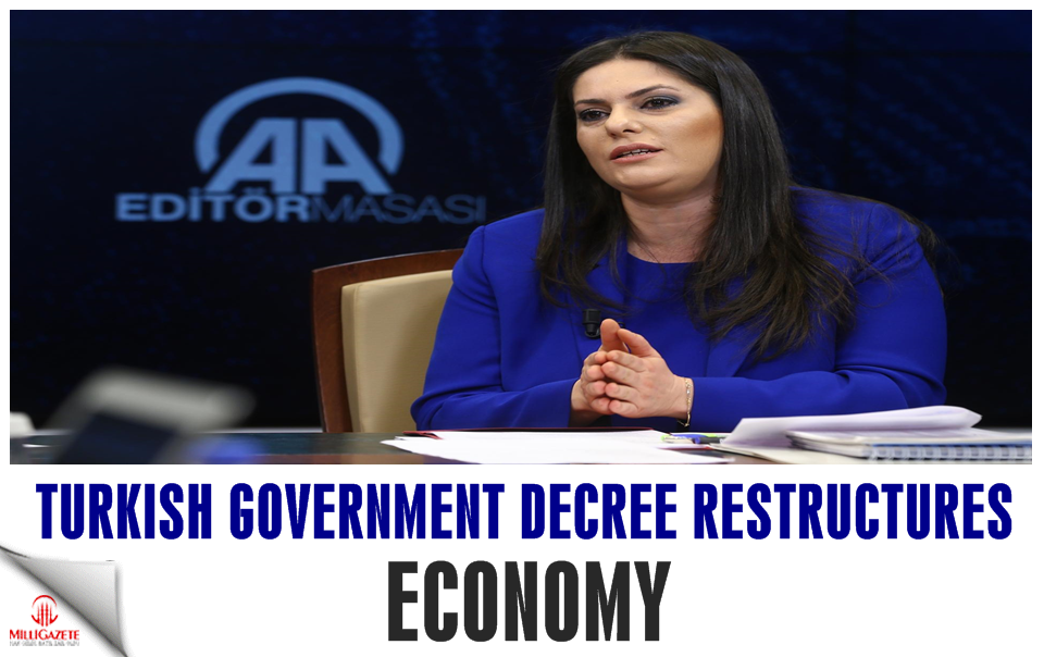 Turkish gov’t decree restructures economy