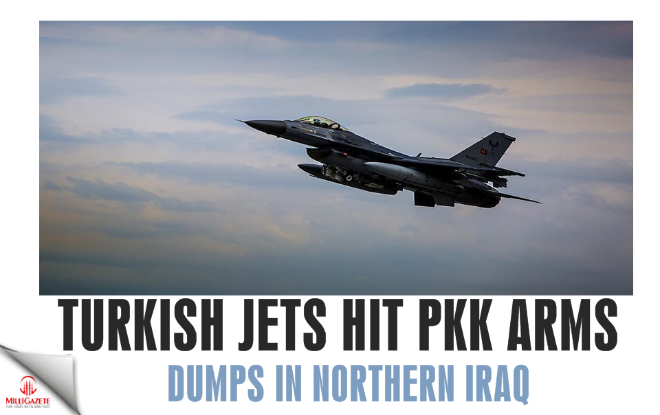 Turkish jets hit PKK arms dumps in northern Iraq