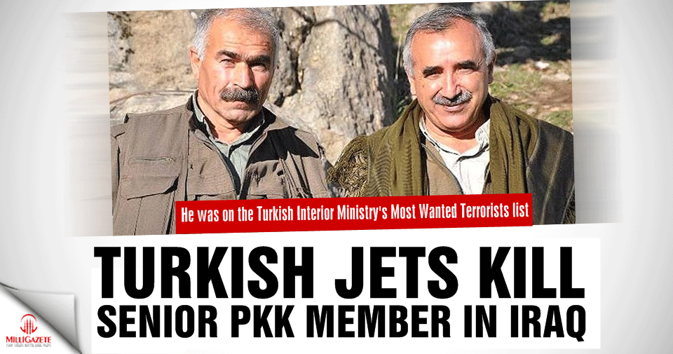 Turkish jets kill senior PKK member in northern Iraq