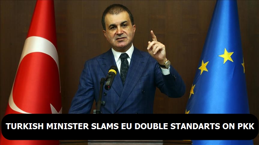 Turkish minister slams EU 'double standards' on PKK